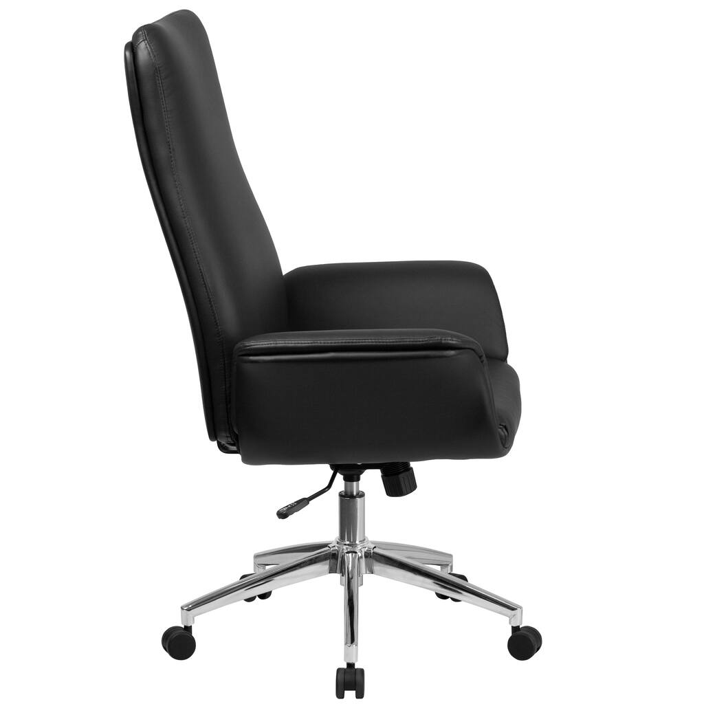 Flash Furniture High Back Leather Executive Swivel Chair